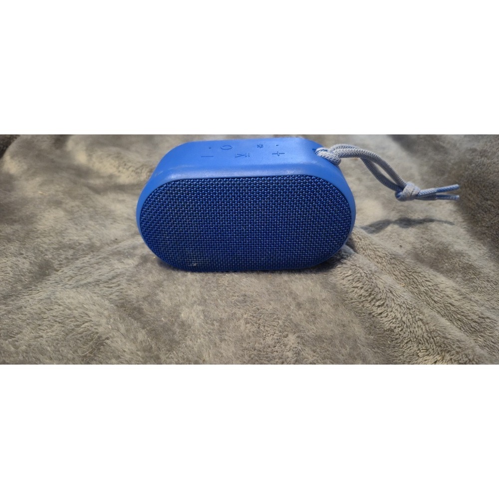onn. Rugged‎ Bluetooth Speaker Blue Waterproof Portable 2019 Tested